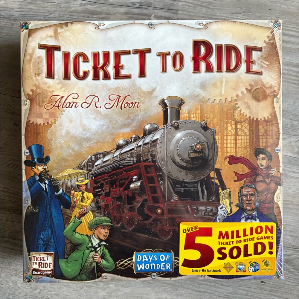 Ticket to Ride Board Game by Days of Wonder - NEW
